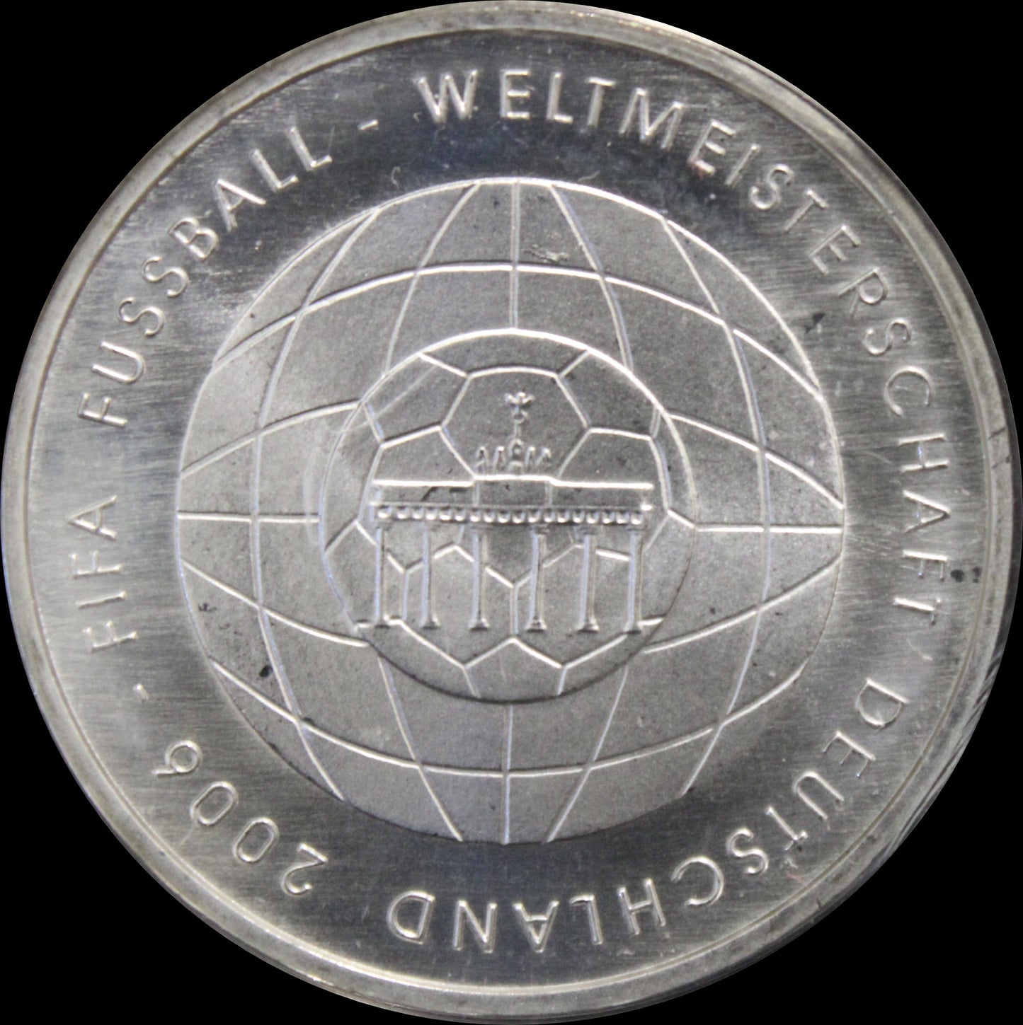 FIFA FUSSBALL WM 2006 - 4. AUSGABE, Serie 10 € Silber Gedenkmünzen Deutschland, Stempelglanz, 2006