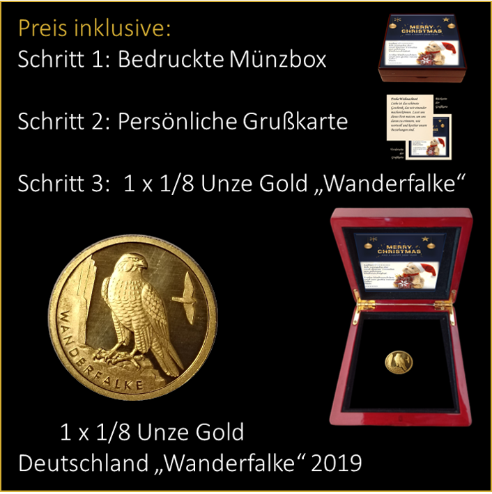 Weihnachten - Bärchen - Frohe Weihnachten - 20 € Gold