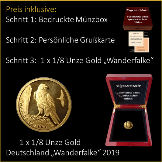 Weihnachten - Eigenes Motiv -  Eigener Text- 20 € Gold