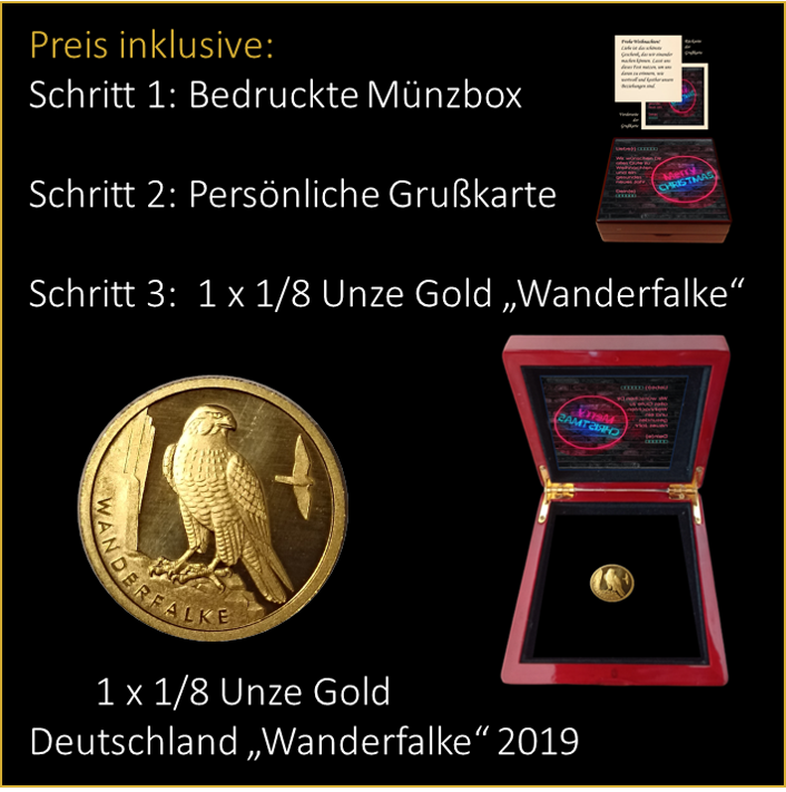 Weihnachten - Modern - Weihnachten- 20 € Gold