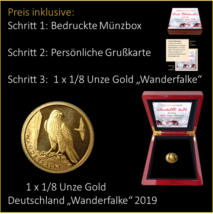 Weihnachten - Schmuck - Eigener Text - 20 € Gold